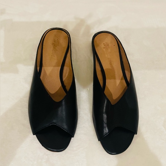 Madewell Erica Peep-Toe Mules - Picture 3 of 6